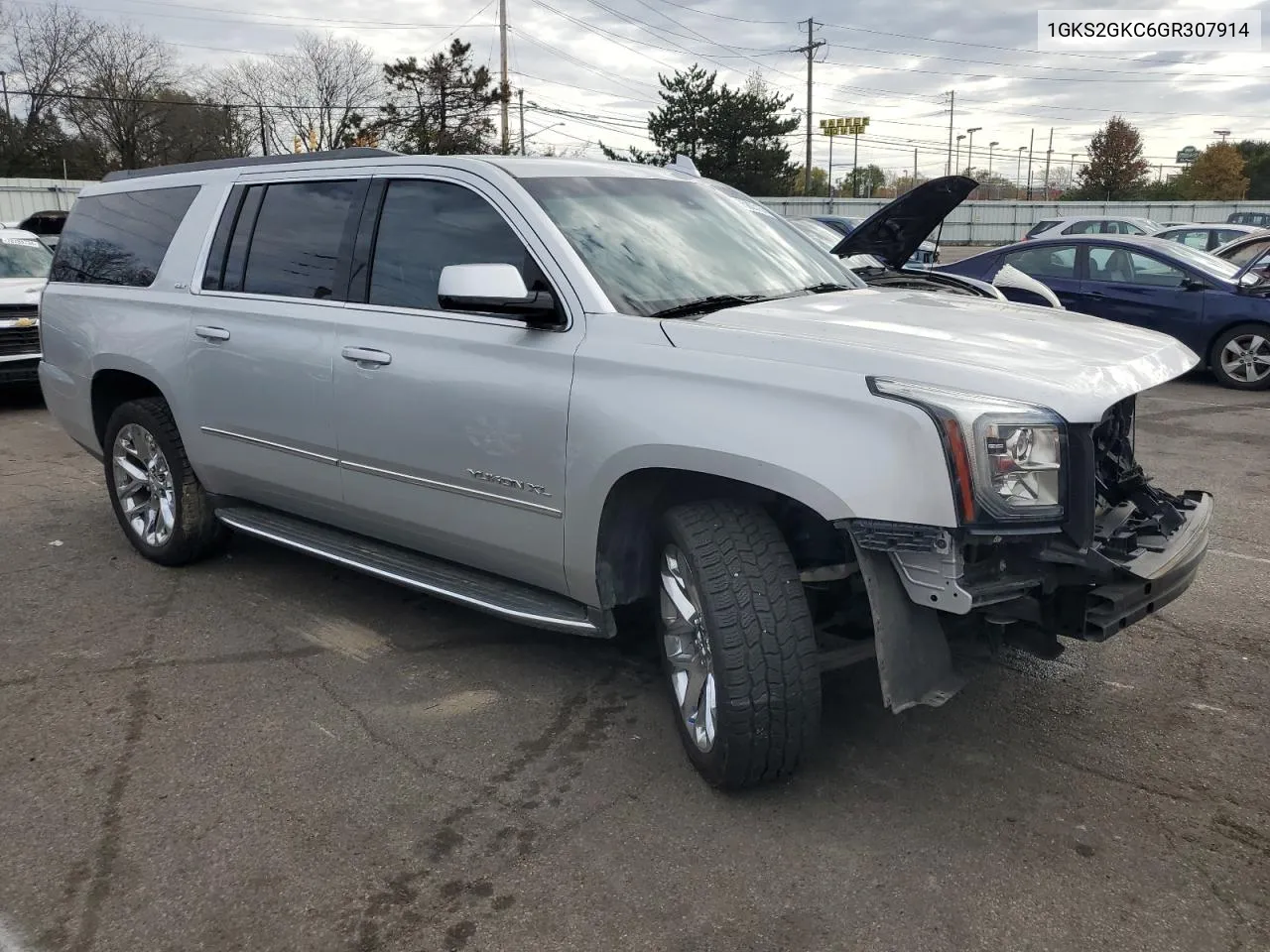 2016 GMC Yukon Xl K1500 Slt VIN: 1GKS2GKC6GR307914 Lot: 75803164