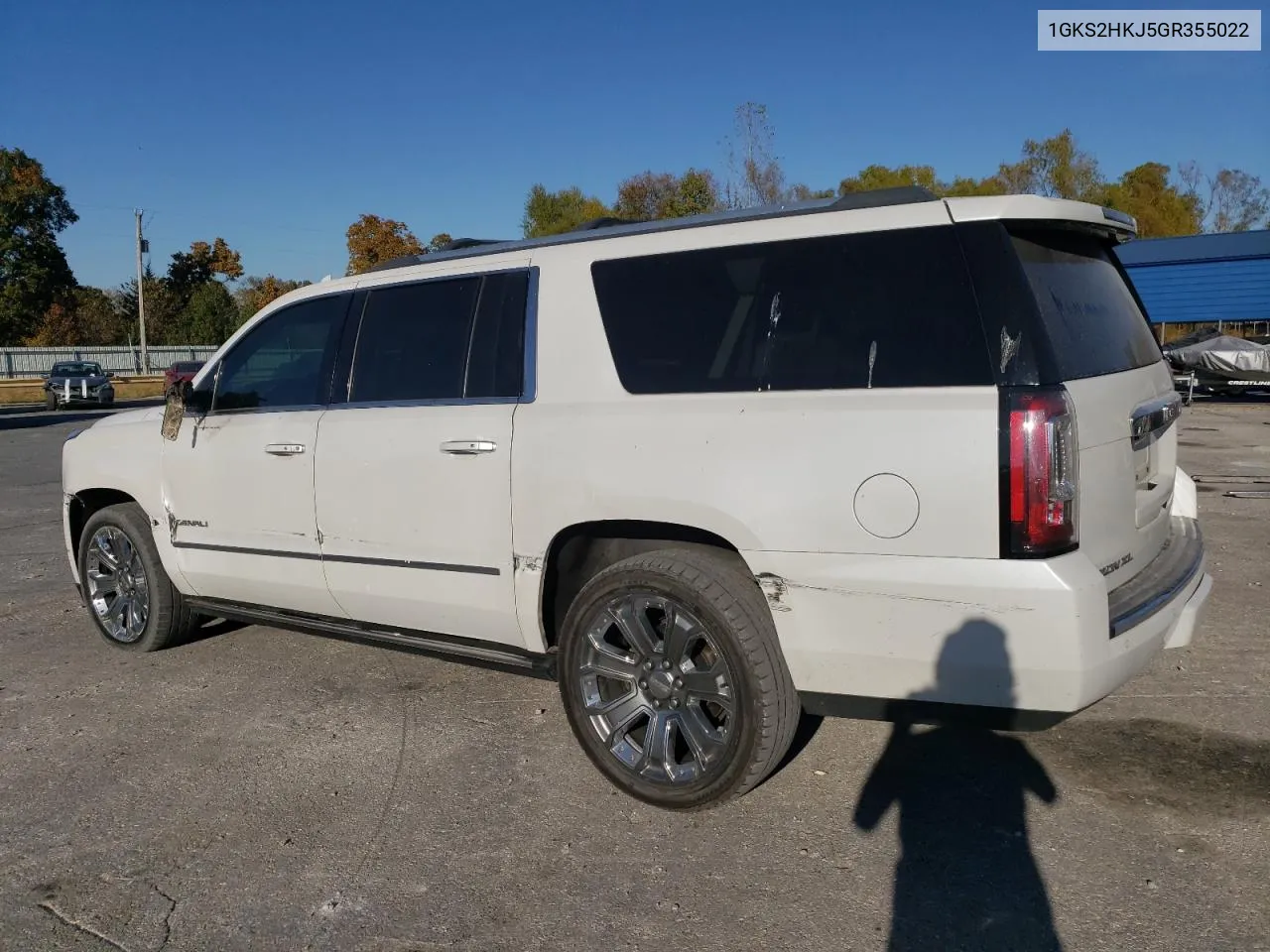 1GKS2HKJ5GR355022 2016 GMC Yukon Xl Denali