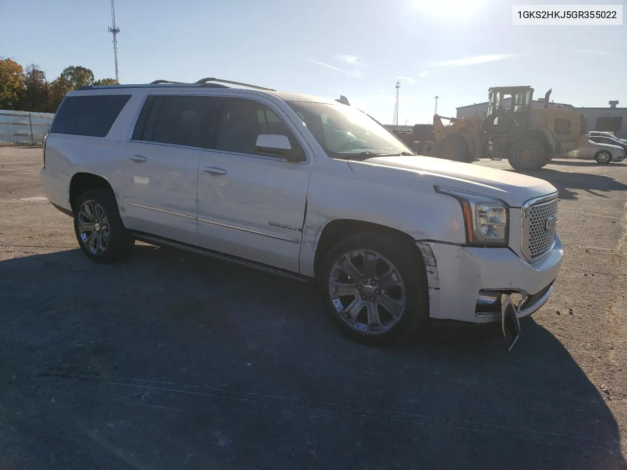 2016 GMC Yukon Xl Denali VIN: 1GKS2HKJ5GR355022 Lot: 76448914