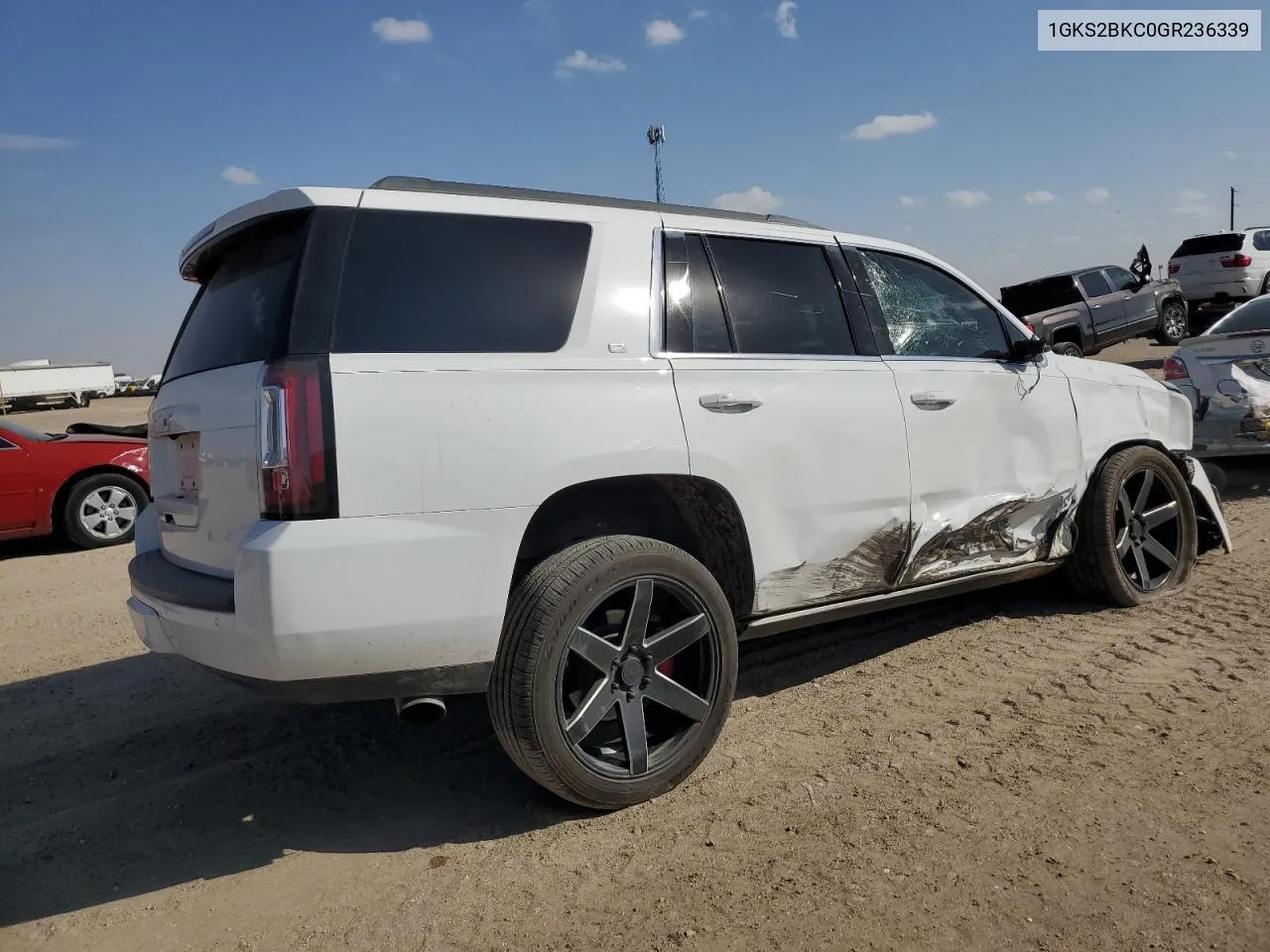 2016 GMC Yukon Slt VIN: 1GKS2BKC0GR236339 Lot: 76482904