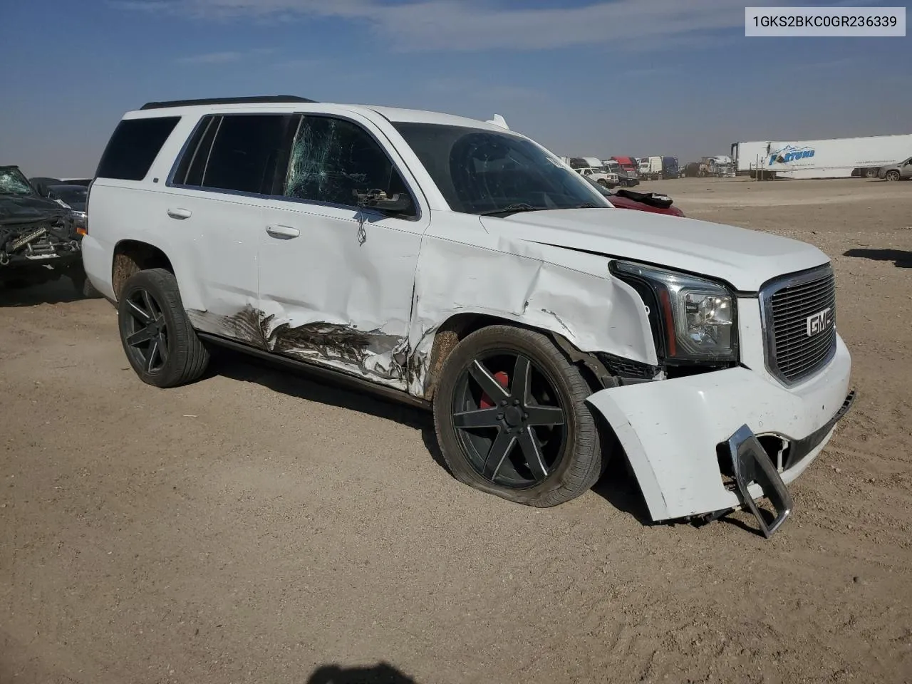 2016 GMC Yukon Slt VIN: 1GKS2BKC0GR236339 Lot: 76482904