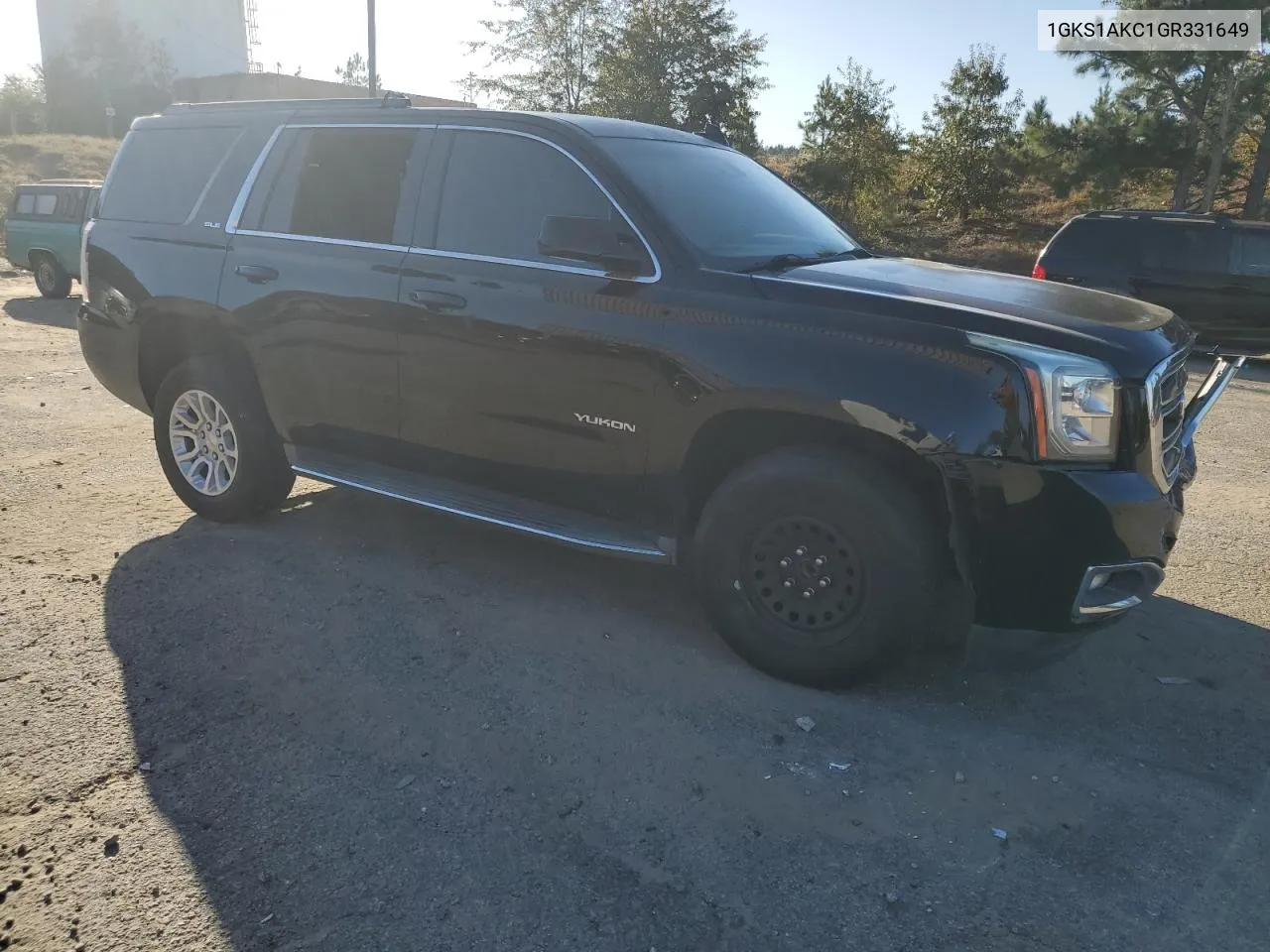 2016 GMC Yukon Sle VIN: 1GKS1AKC1GR331649 Lot: 76528254