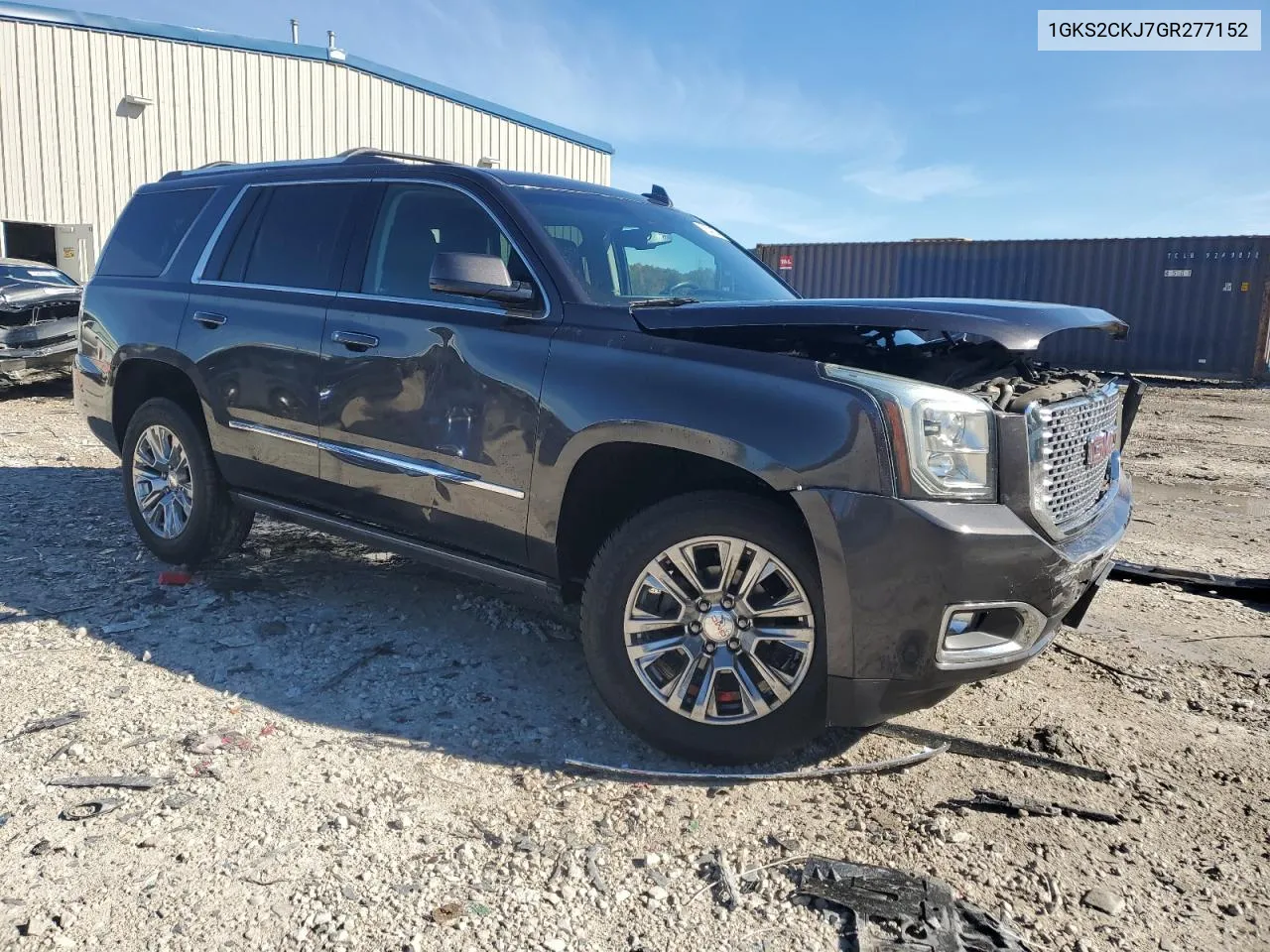 1GKS2CKJ7GR277152 2016 GMC Yukon Denali