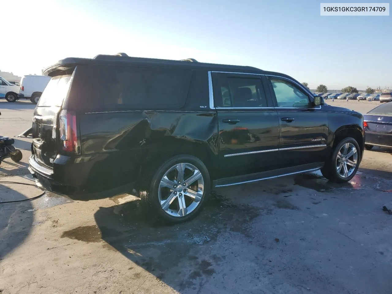 1GKS1GKC3GR174709 2016 GMC Yukon Xl C1500 Slt