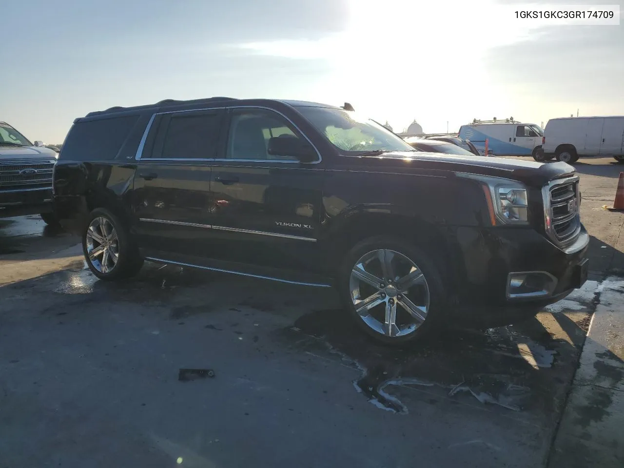 1GKS1GKC3GR174709 2016 GMC Yukon Xl C1500 Slt