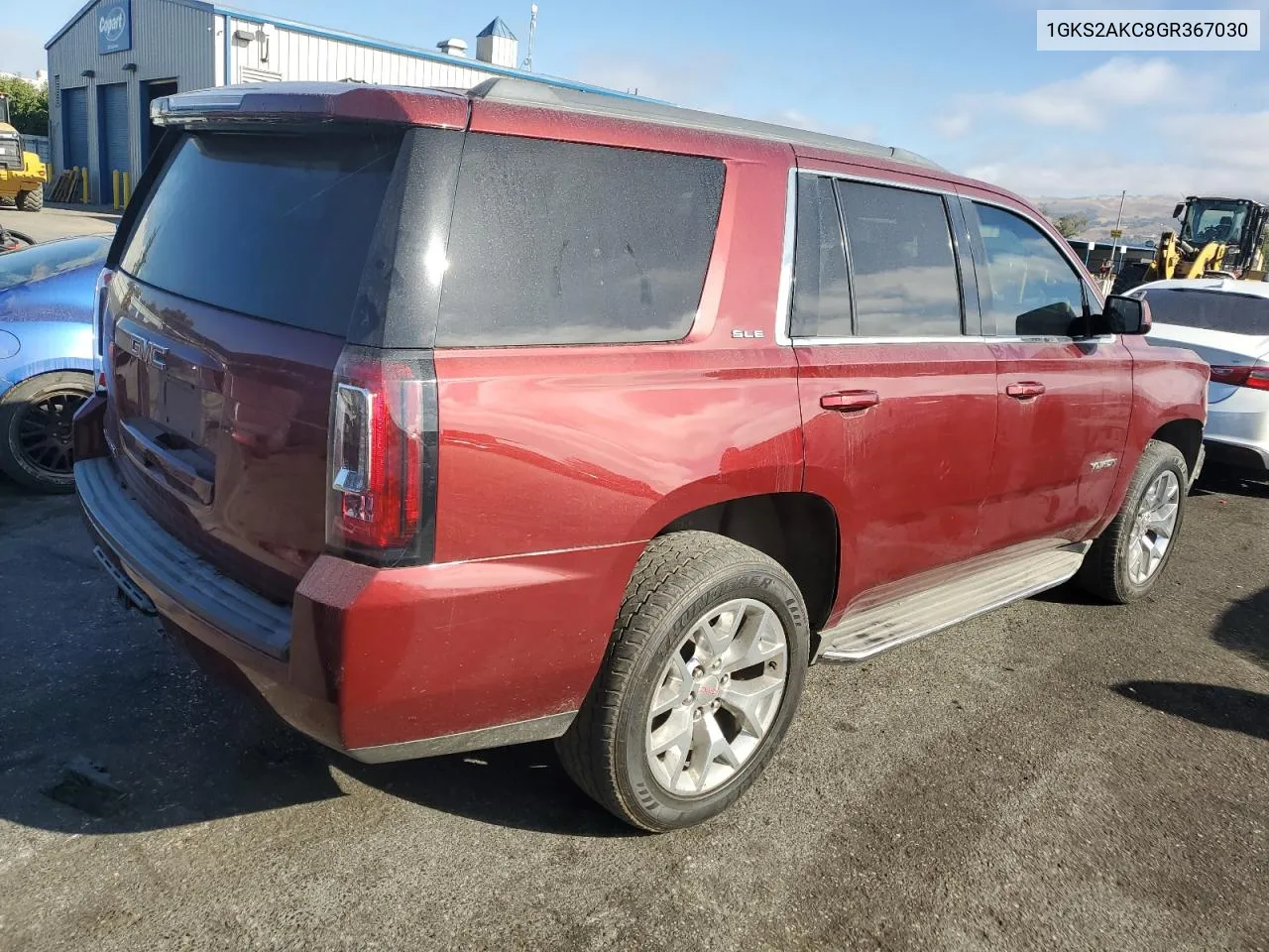 2016 GMC Yukon Sle VIN: 1GKS2AKC8GR367030 Lot: 76759874