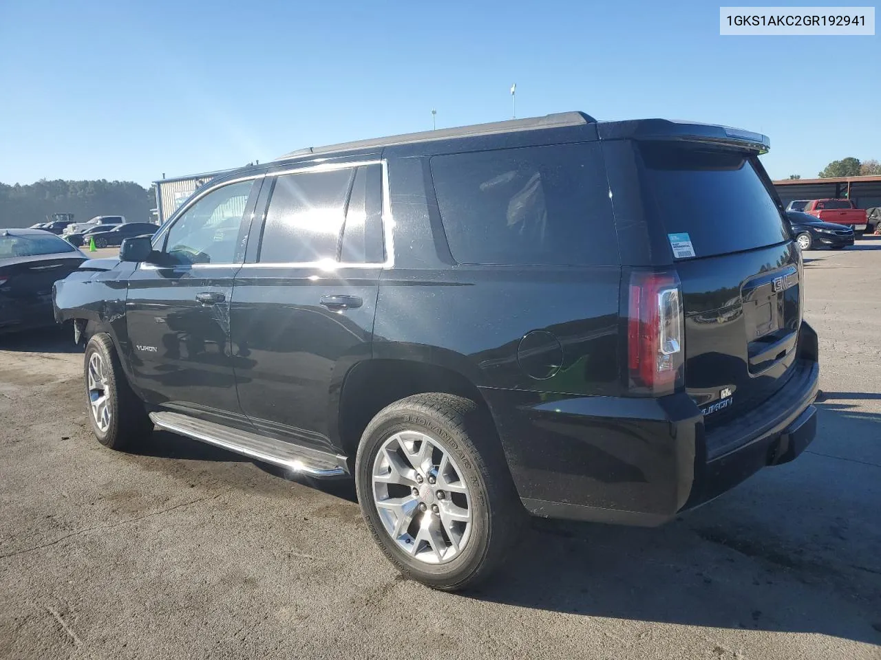 1GKS1AKC2GR192941 2016 GMC Yukon Sle