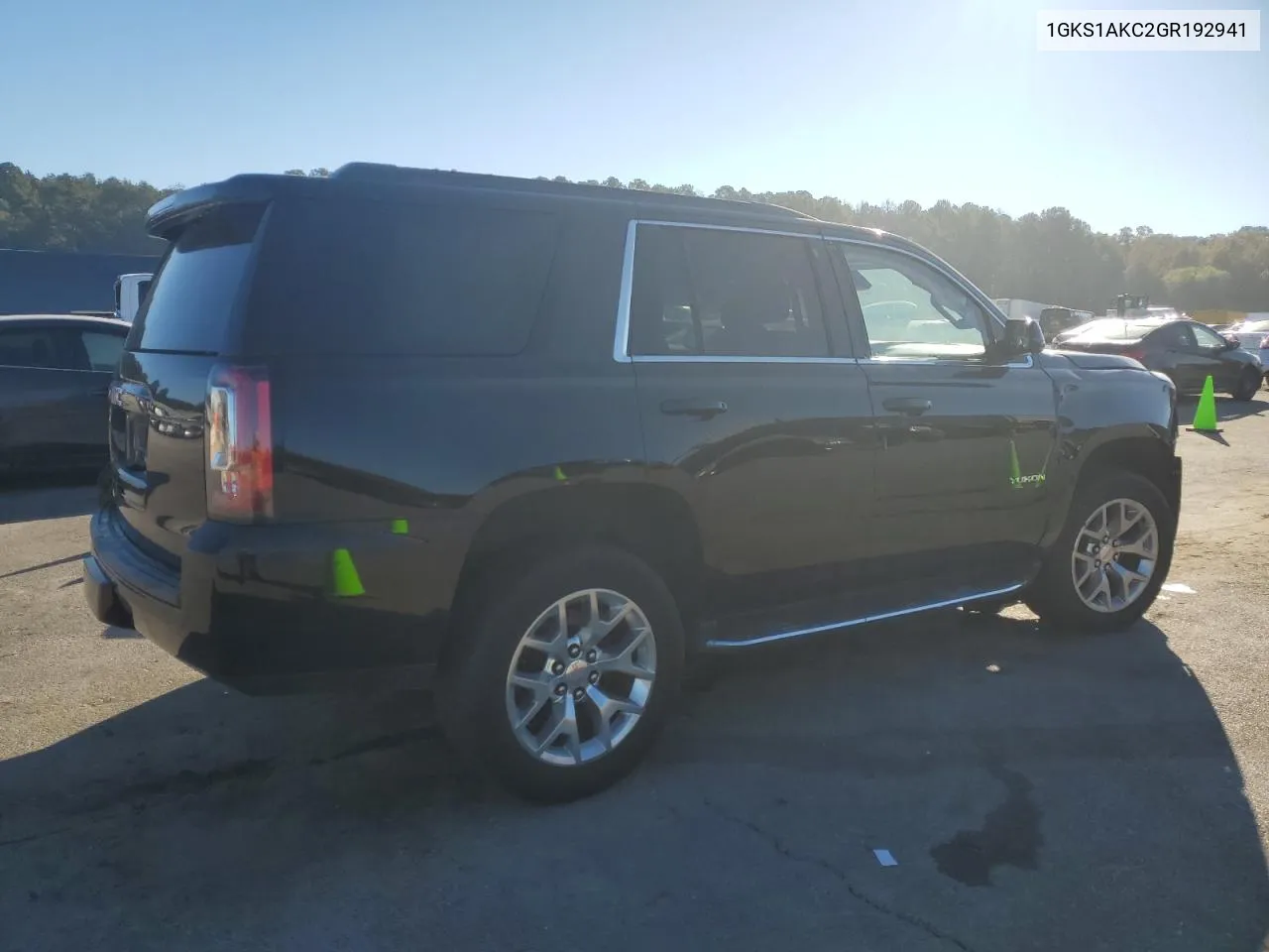 2016 GMC Yukon Sle VIN: 1GKS1AKC2GR192941 Lot: 76899094