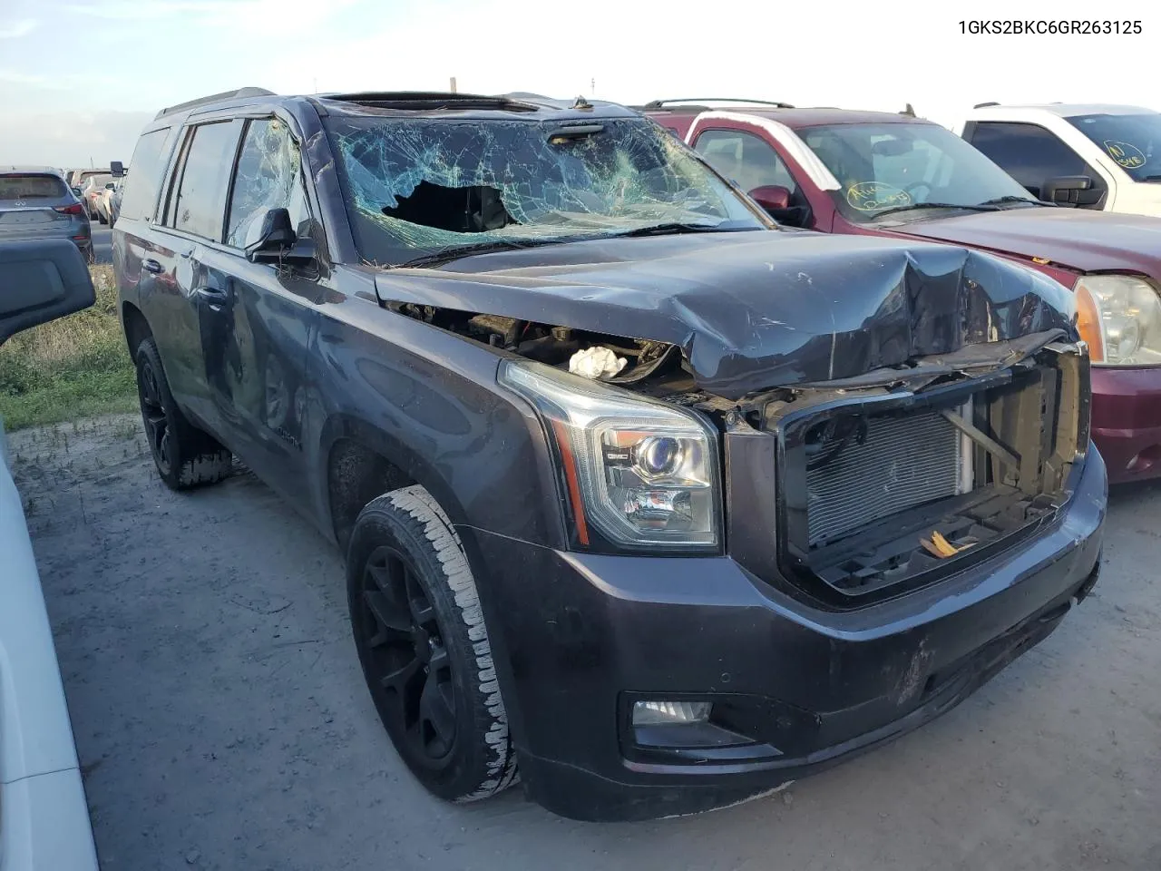 1GKS2BKC6GR263125 2016 GMC Yukon Slt