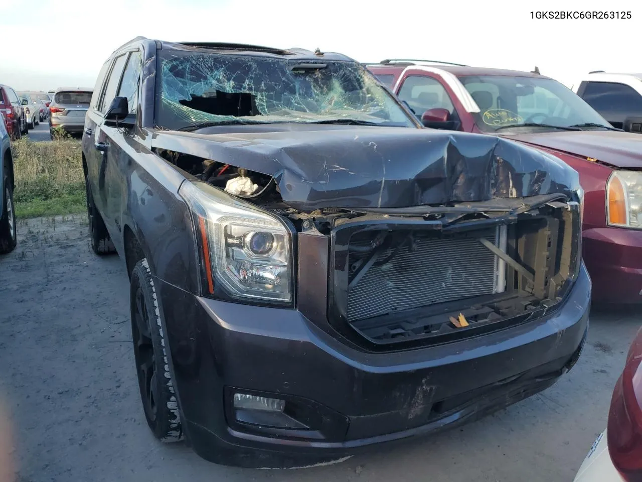 1GKS2BKC6GR263125 2016 GMC Yukon Slt