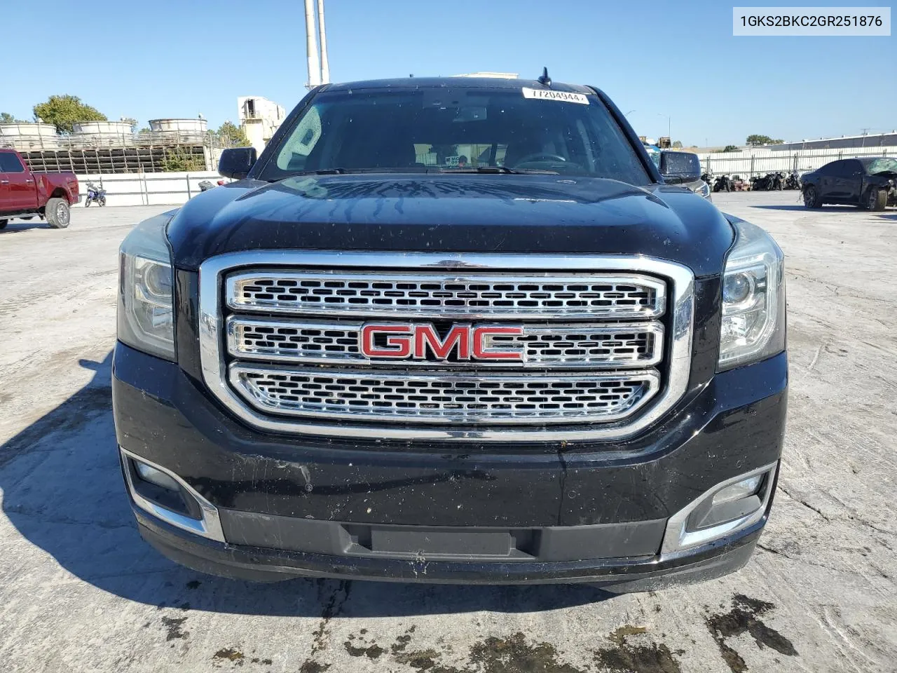 2016 GMC Yukon Slt VIN: 1GKS2BKC2GR251876 Lot: 77204944