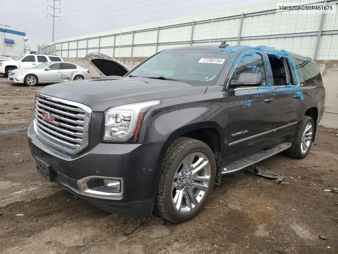 2016 GMC Yukon Xl K1500 Slt VIN: 1GKS2GKC5GR461675 Lot: 77206154