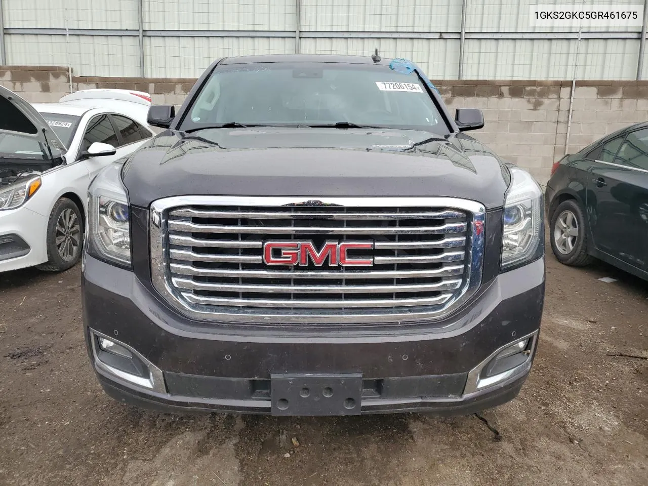 2016 GMC Yukon Xl K1500 Slt VIN: 1GKS2GKC5GR461675 Lot: 77206154