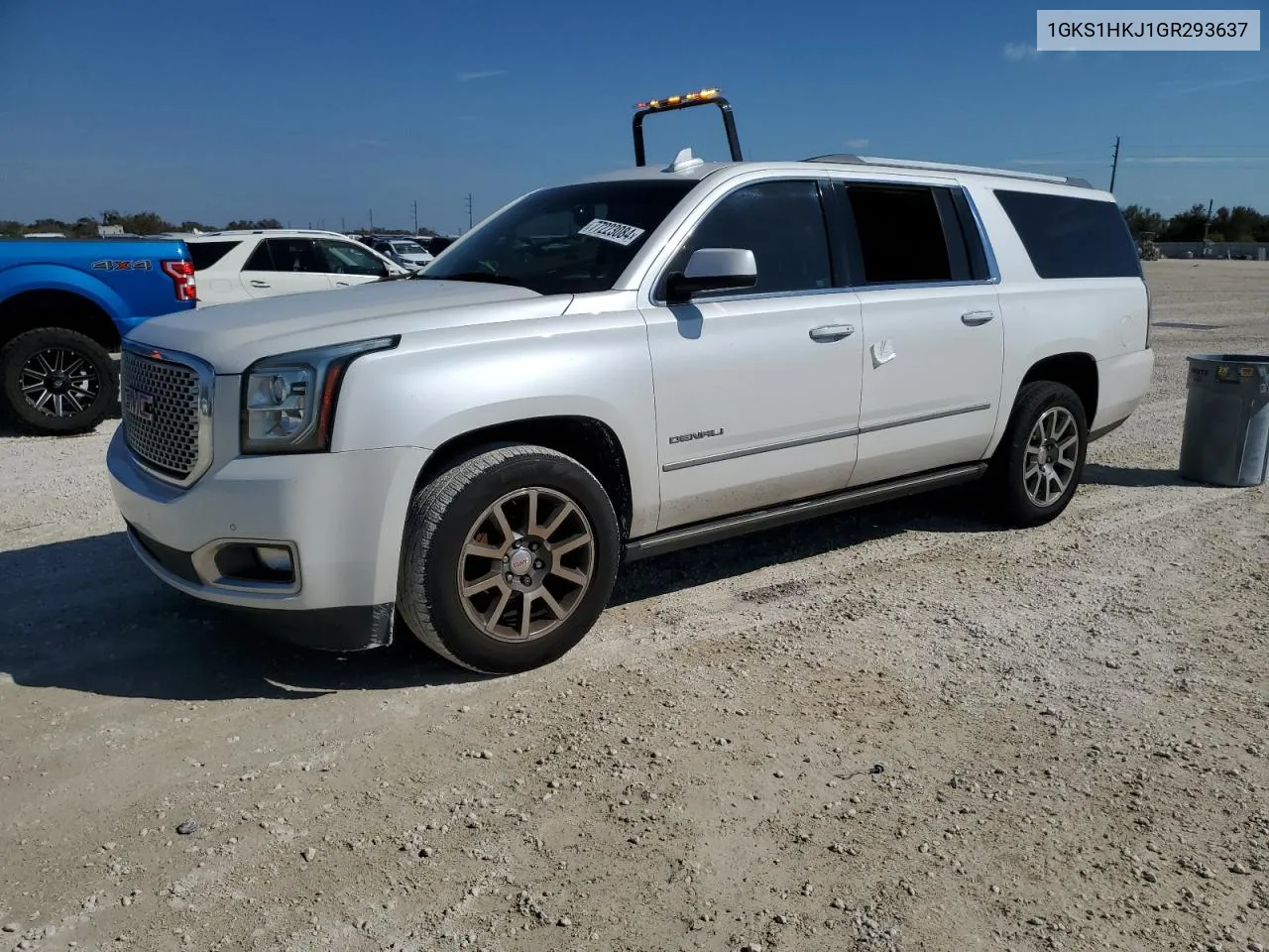 2016 GMC Yukon Xl Denali VIN: 1GKS1HKJ1GR293637 Lot: 77223084