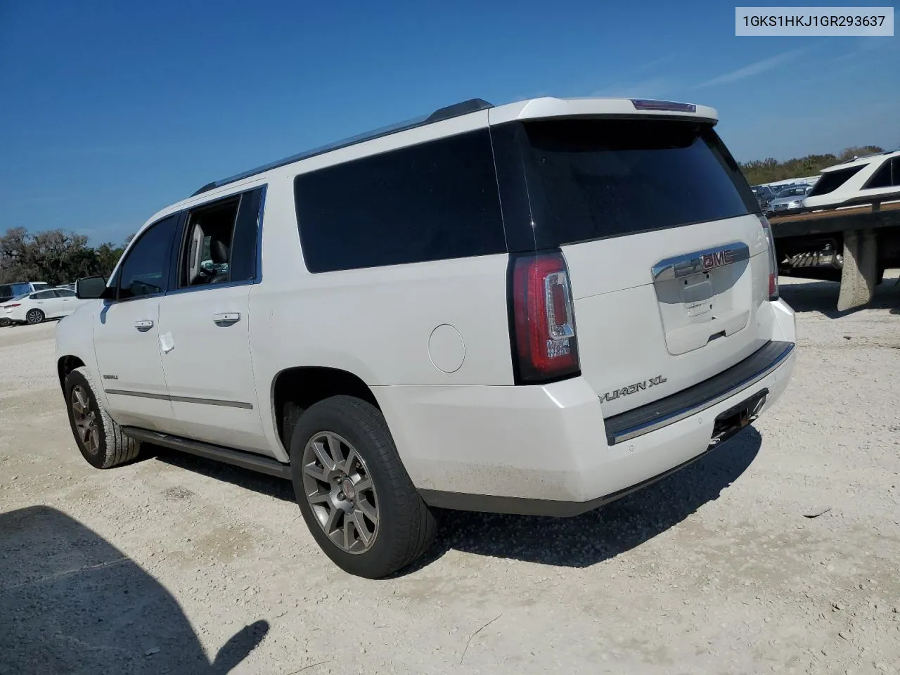 2016 GMC Yukon Xl Denali VIN: 1GKS1HKJ1GR293637 Lot: 77223084