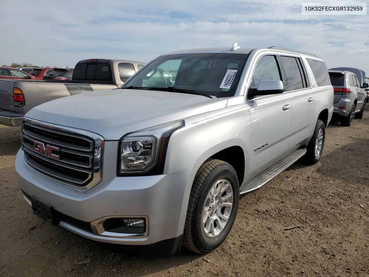 2016 GMC Yukon Xl K1500 Sle VIN: 1GKS2FECXGR132959 Lot: 77355694