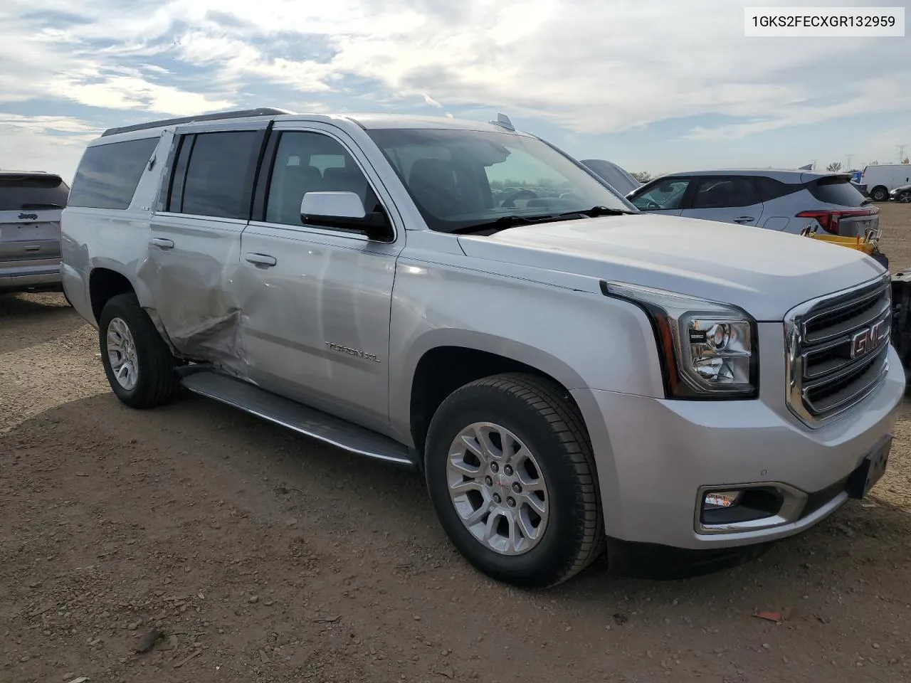 2016 GMC Yukon Xl K1500 Sle VIN: 1GKS2FECXGR132959 Lot: 77355694