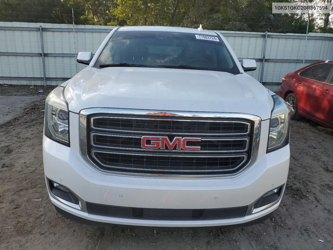 2016 GMC Yukon Xl C1500 Slt VIN: 1GKS1GKC2GR367594 Lot: 77883724