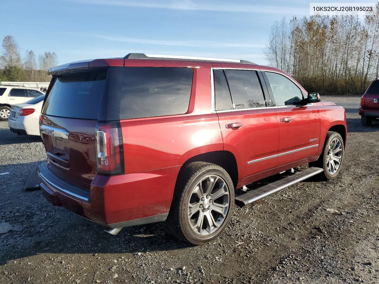 2016 GMC Yukon Denali VIN: 1GKS2CKJ2GR195023 Lot: 78041224