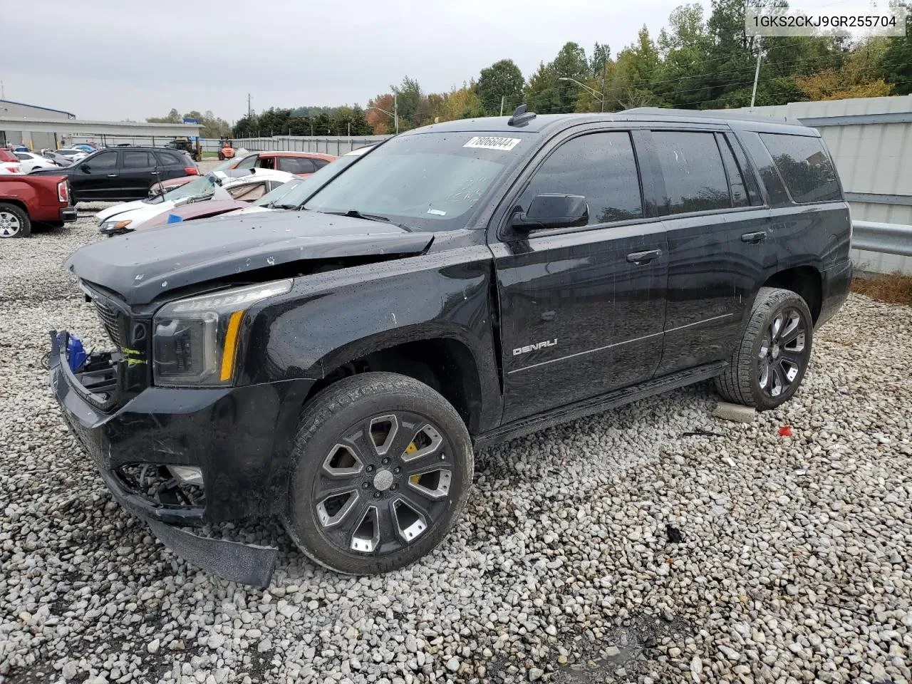 2016 GMC Yukon Denali VIN: 1GKS2CKJ9GR255704 Lot: 78066044