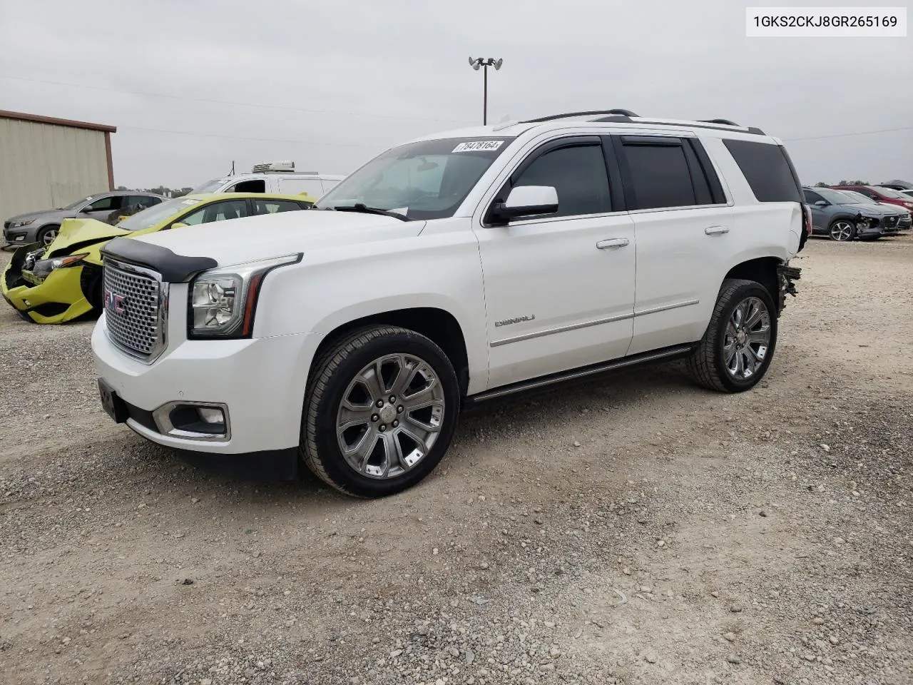 2016 GMC Yukon Denali VIN: 1GKS2CKJ8GR265169 Lot: 78478164