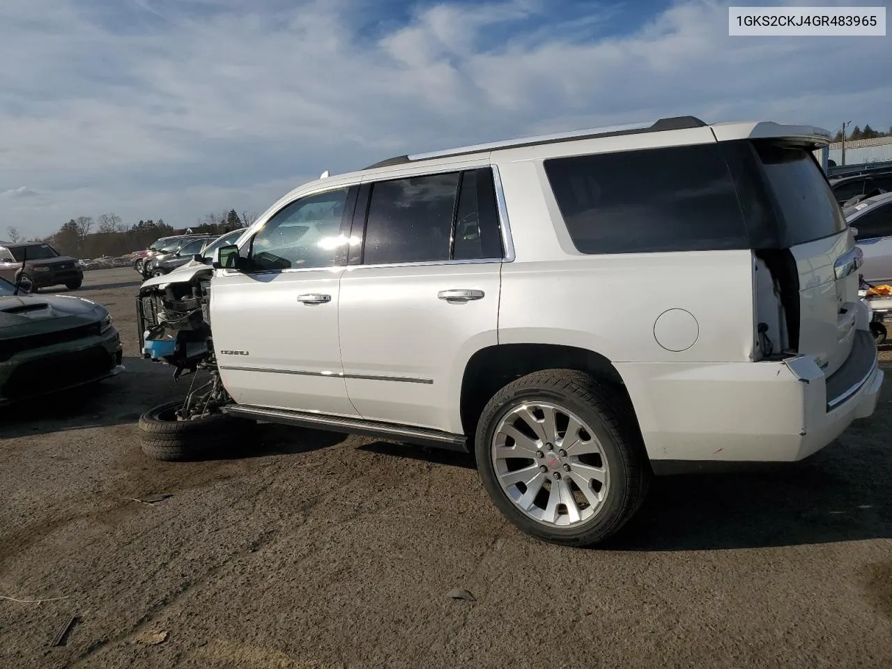 2016 GMC Yukon Denali VIN: 1GKS2CKJ4GR483965 Lot: 78786594