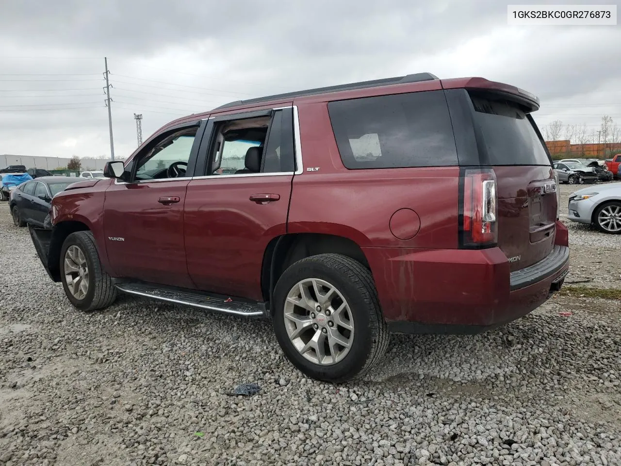 2016 GMC Yukon Slt VIN: 1GKS2BKC0GR276873 Lot: 79056424