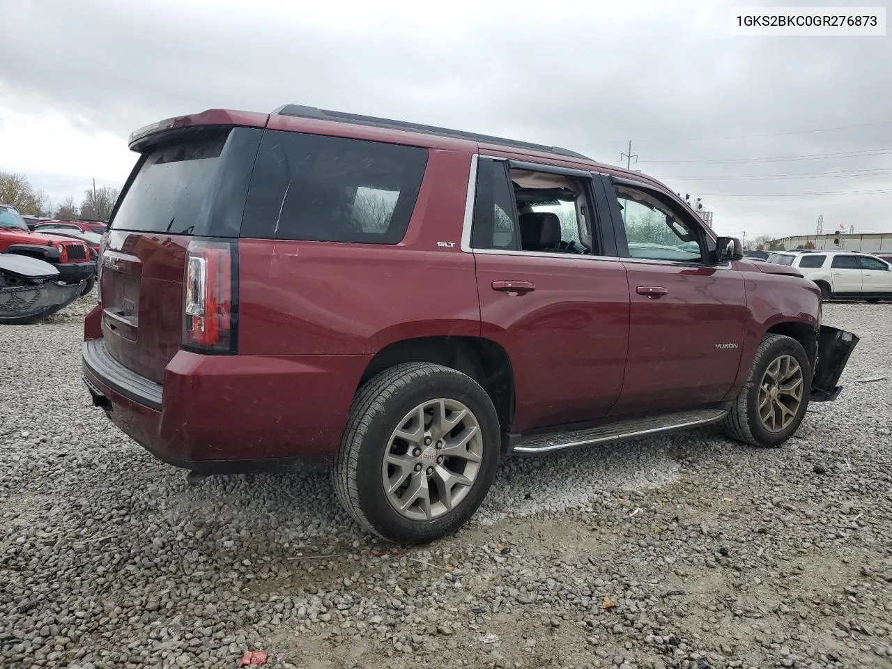 2016 GMC Yukon Slt VIN: 1GKS2BKC0GR276873 Lot: 79056424