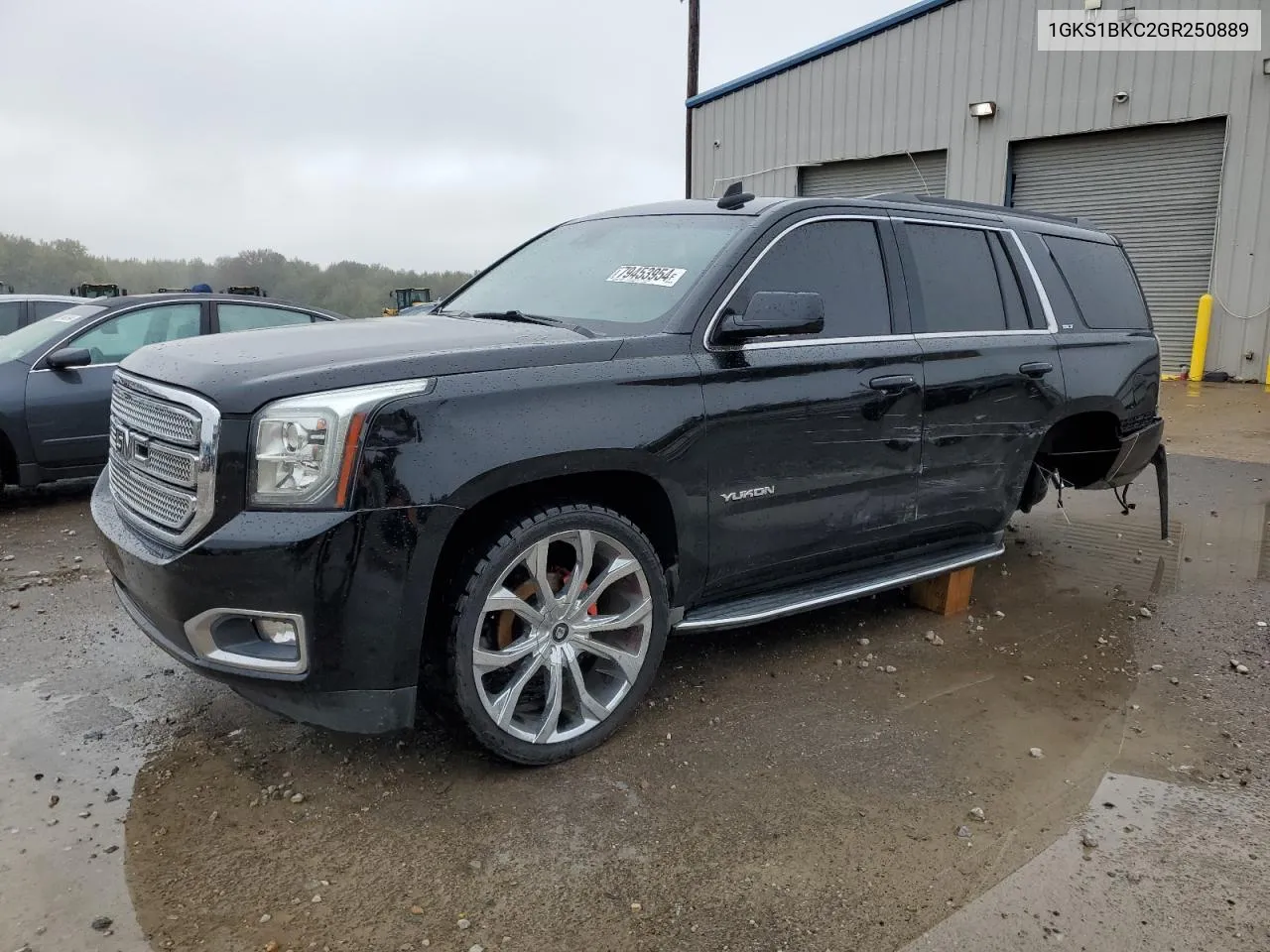 2016 GMC Yukon Slt VIN: 1GKS1BKC2GR250889 Lot: 79453954