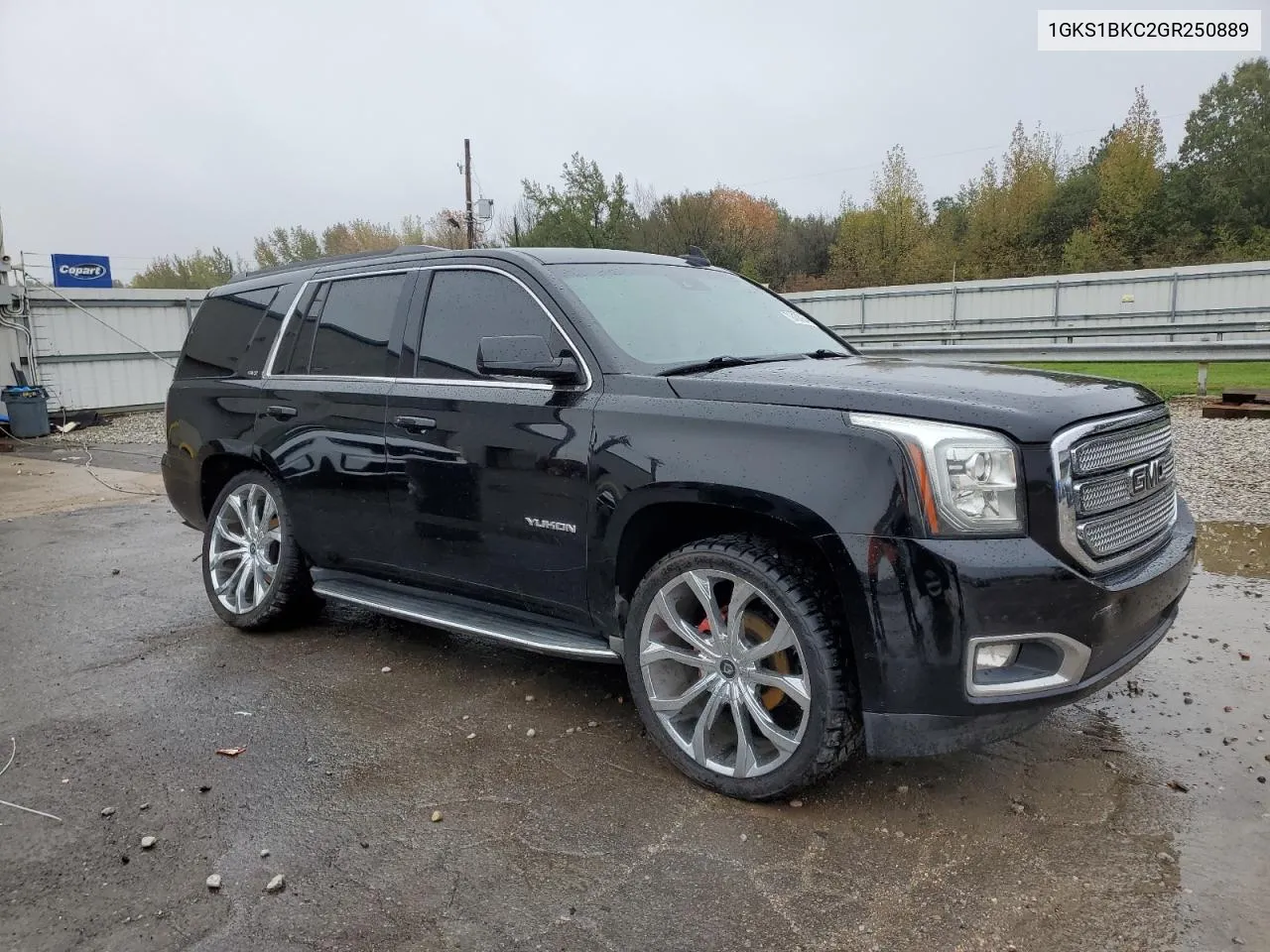 2016 GMC Yukon Slt VIN: 1GKS1BKC2GR250889 Lot: 79453954