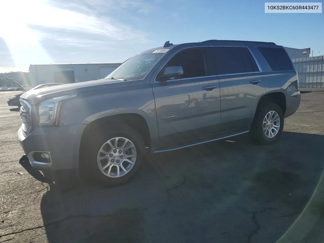 2016 GMC Yukon Slt VIN: 1GKS2BKC6GR443477 Lot: 79719804