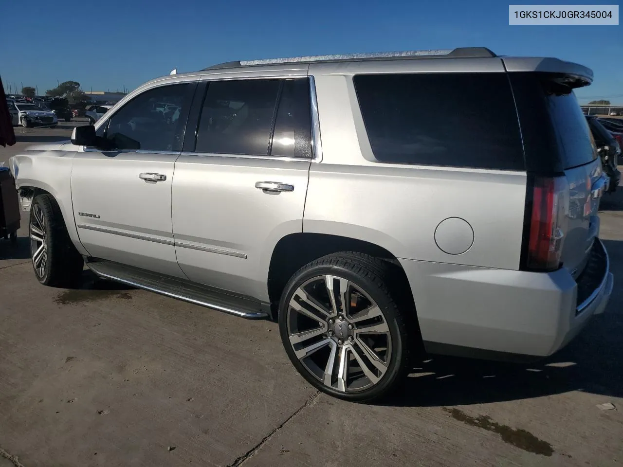 2016 GMC Yukon Denali VIN: 1GKS1CKJ0GR345004 Lot: 79855004