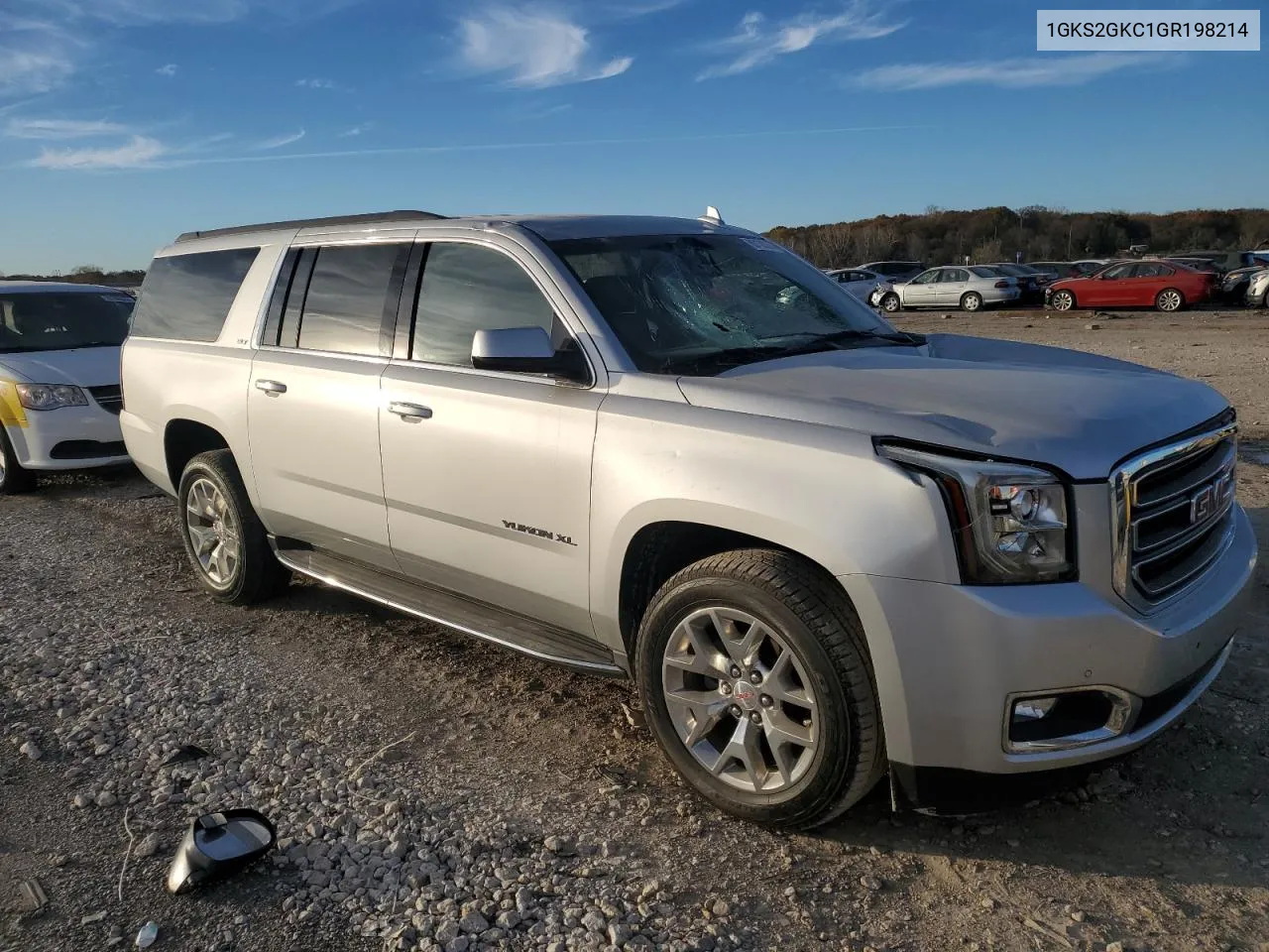 2016 GMC Yukon Xl K1500 Slt VIN: 1GKS2GKC1GR198214 Lot: 80130374