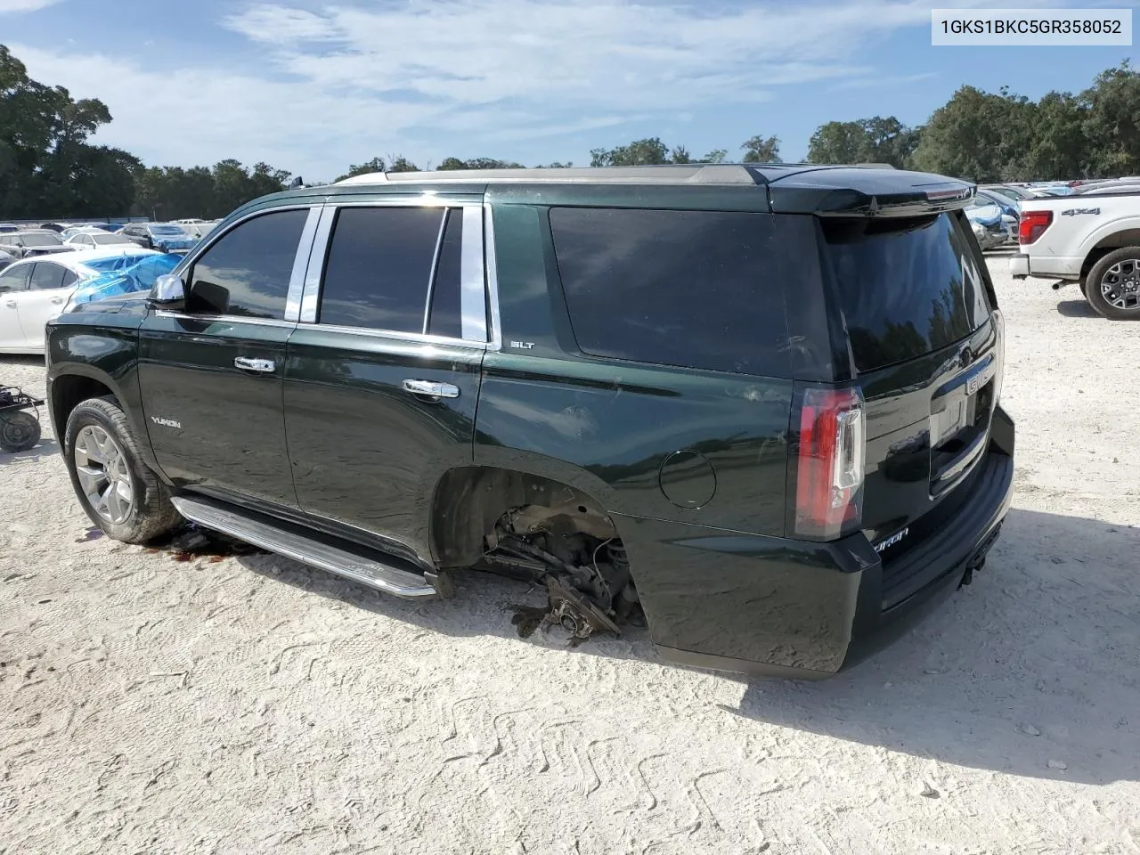 2016 GMC Yukon Slt VIN: 1GKS1BKC5GR358052 Lot: 80613324