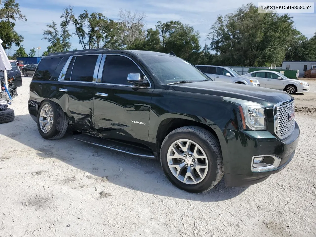 2016 GMC Yukon Slt VIN: 1GKS1BKC5GR358052 Lot: 80613324