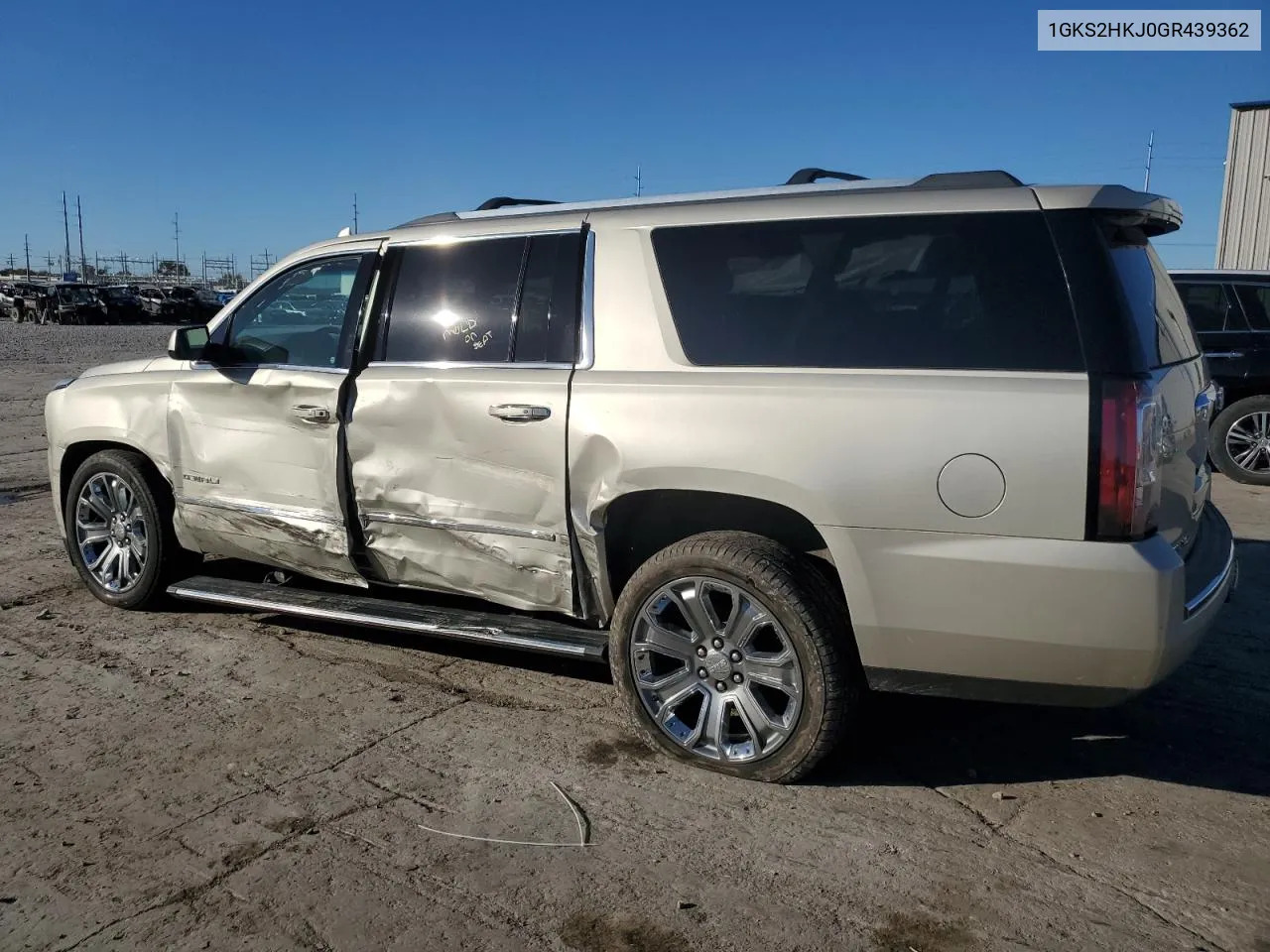 2016 GMC Yukon Xl Denali VIN: 1GKS2HKJ0GR439362 Lot: 80768424