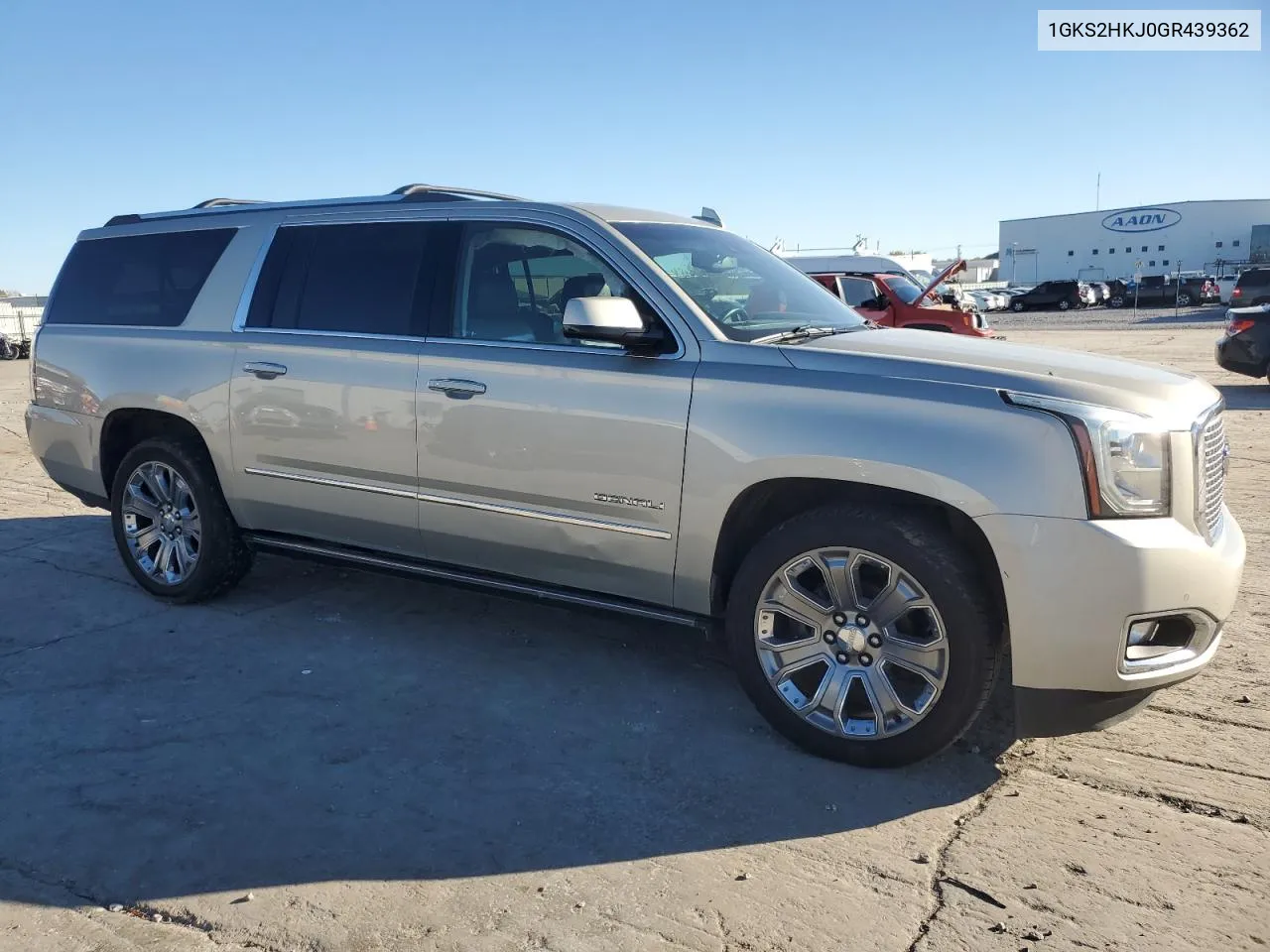 2016 GMC Yukon Xl Denali VIN: 1GKS2HKJ0GR439362 Lot: 80768424