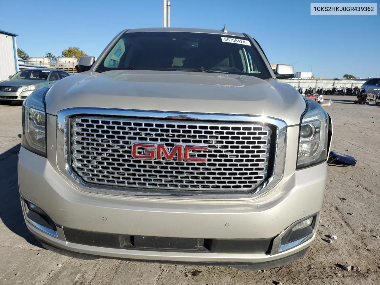 2016 GMC Yukon Xl Denali VIN: 1GKS2HKJ0GR439362 Lot: 80768424