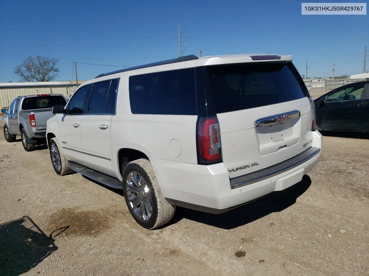 2016 GMC Yukon Xl Denali VIN: 1GKS1HKJ5GR429767 Lot: 81487374