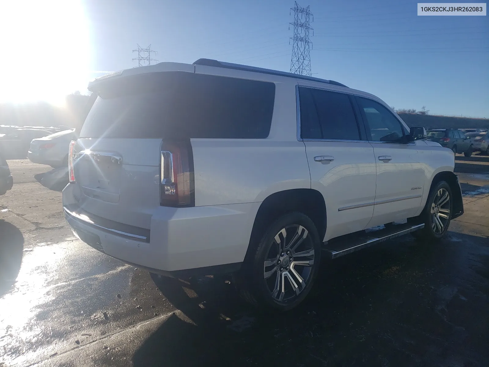 2017 GMC Yukon Denali VIN: 1GKS2CKJ3HR262083 Lot: 40231684