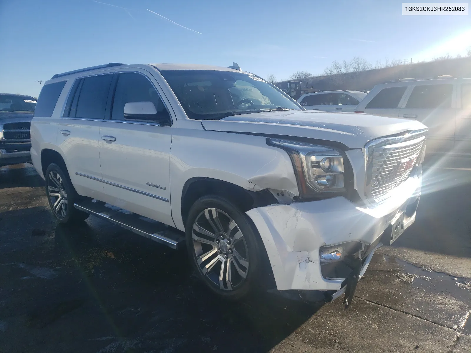 2017 GMC Yukon Denali VIN: 1GKS2CKJ3HR262083 Lot: 40231684