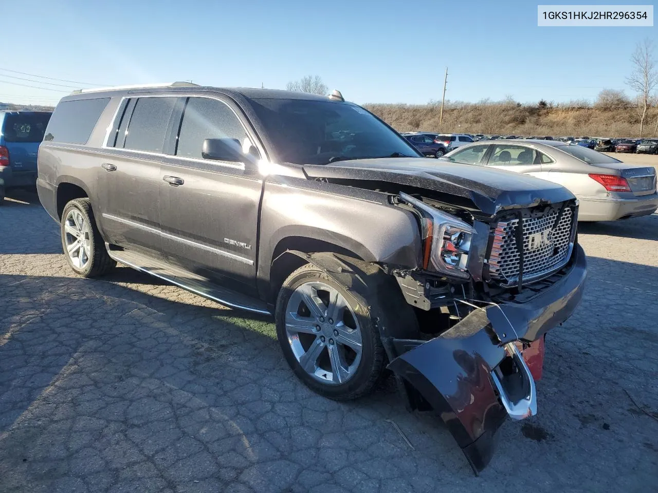 2017 GMC Yukon Xl Denali VIN: 1GKS1HKJ2HR296354 Lot: 41170864