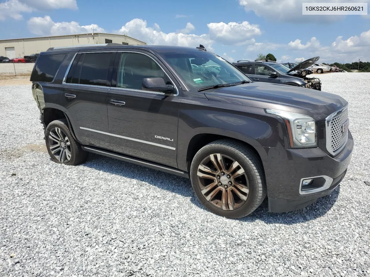 2017 GMC Yukon Denali VIN: 1GKS2CKJ6HR260621 Lot: 59884564