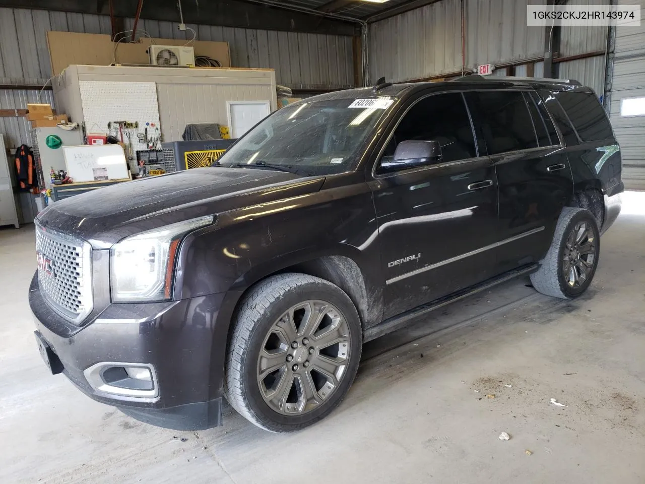 2017 GMC Yukon Denali VIN: 1GKS2CKJ2HR143974 Lot: 60206234