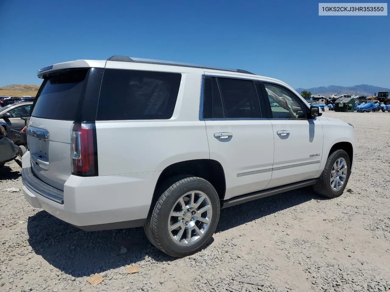 2017 GMC Yukon Denali VIN: 1GKS2CKJ3HR353550 Lot: 61674114