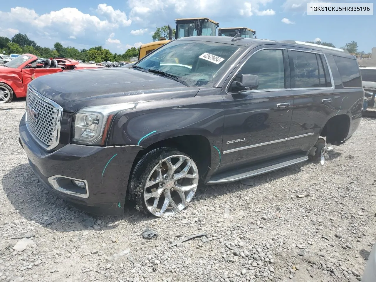 2017 GMC Yukon Denali VIN: 1GKS1CKJ5HR335196 Lot: 62629904