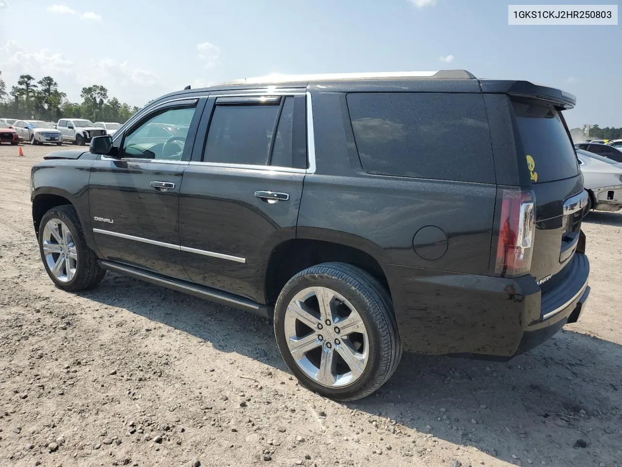 1GKS1CKJ2HR250803 2017 GMC Yukon Denali