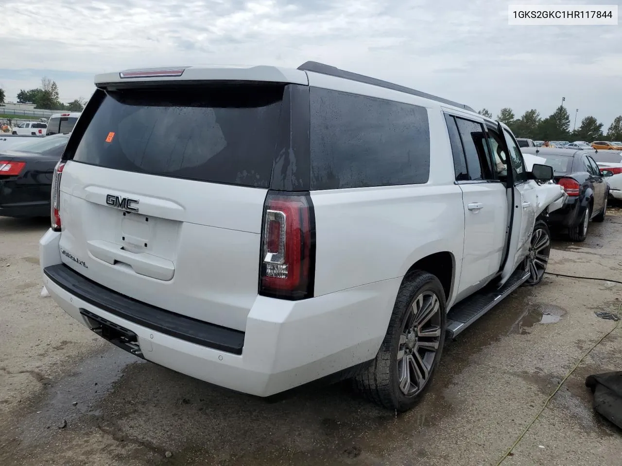 1GKS2GKC1HR117844 2017 GMC Yukon Xl K1500 Slt