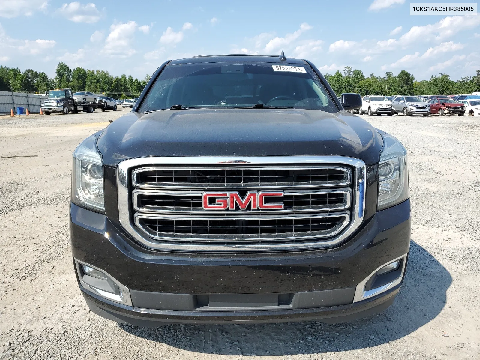 2017 GMC Yukon Sle VIN: 1GKS1AKC5HR385005 Lot: 67583534