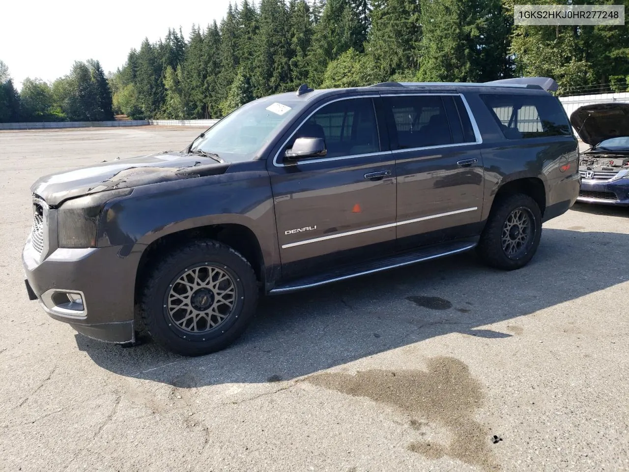 1GKS2HKJ0HR277248 2017 GMC Yukon Xl Denali